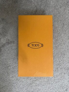 Tod's Orange Shoe Box